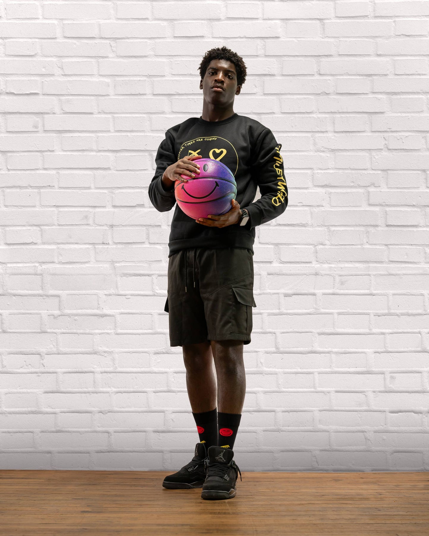 Adinkra SmileyWorld™ Afropop Socks: L
